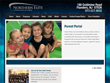 Tablet Screenshot of northernelitegym.com